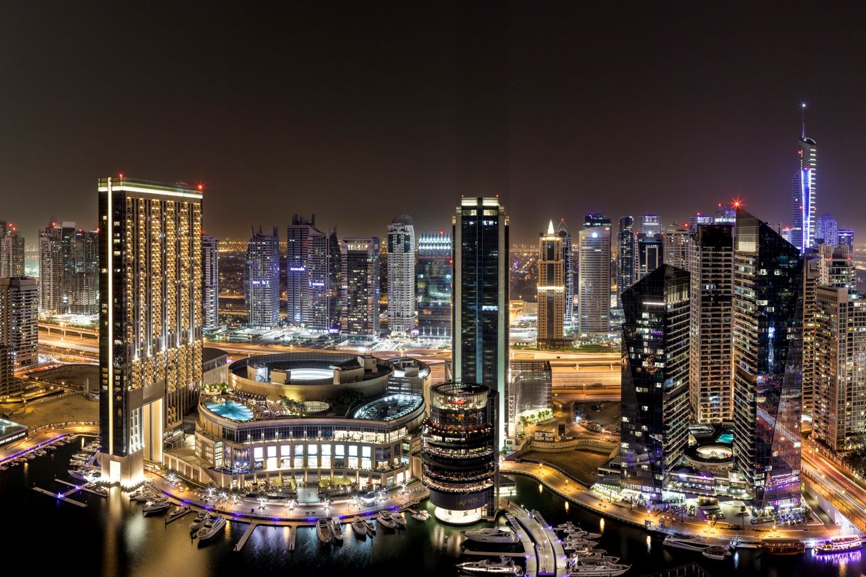 Kunst fotografie cityscape Dubai