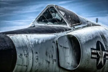 Fotokunstwerk Kampfflugzeug