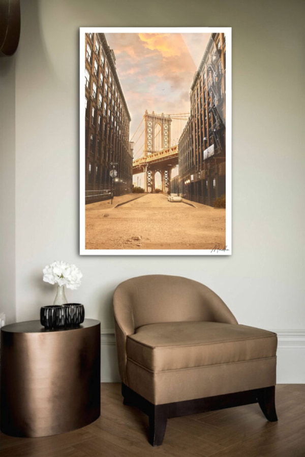 Photo art Manhattan Bridge