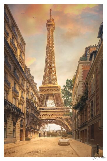 Plexiglasfoto Eiffelturm Paris