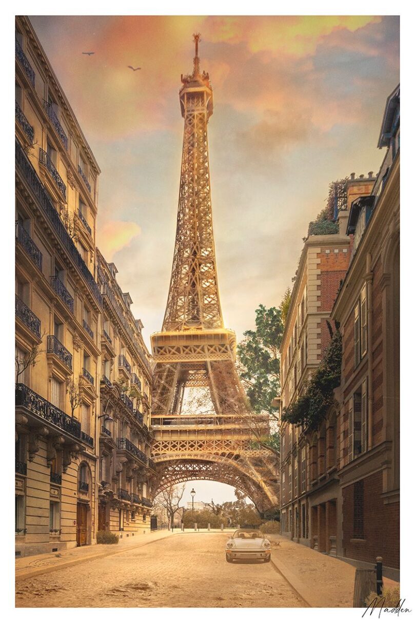 Photo plexiglas Tour Eiffel Paris